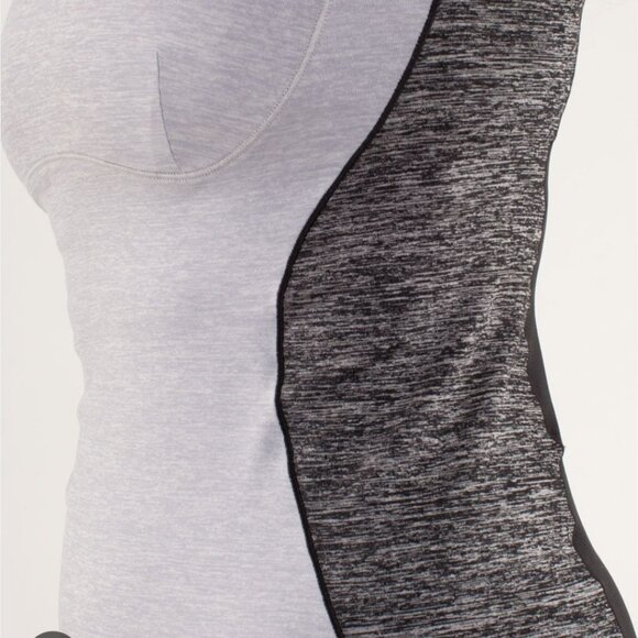 Vintage Lululemon athleisure heathered grey halter tank - Picture 3 of 11